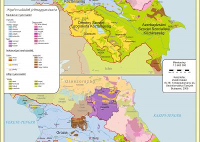 Ethnography of the Caucasus, Kaukázus népessége